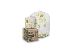 LEZT CO Compostable Garbage Bags 13gal.