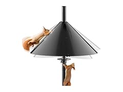 onlyfly Squirrel Baffle Bird Feeder Pole