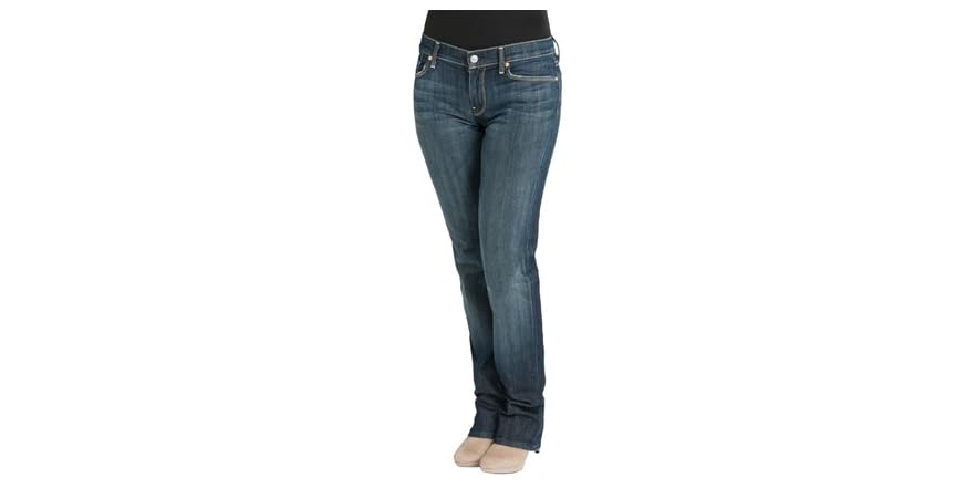Pantalon 7 For All Mankind Noir Taille 10 Fille - Neuf Avec Étiquettes - Coupe Droite