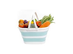 SAMMART Collapsible Tub with Handle 17L