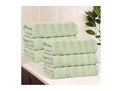 Superior 6PC Zuma Zero Twist Cotton Hand Towels