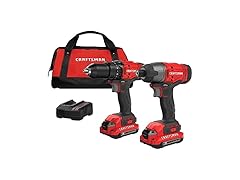 CRAFTSMAN CMCK200C2 V20 MAX Drill + Imp Driver Set