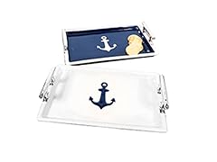 Ceramic Anchor Trays with Cleat Handles