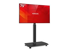 AOKCOS Rolling TV Stand | 43-75"