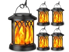 4 Pack Solar Lantern Outdoor Lights