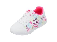 Skechers Girls Uno Lite - My Drip Sneaker (13.5LK)