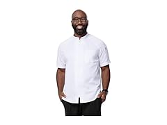 Chef Works Men's Arcadia Chef Coat (L)