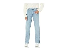 The Drop Women Ian Mid-Rise Relaxed Detail