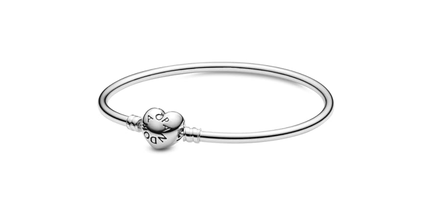 PANDORA 596268-19 19cm, 7.5 inches Pandora Bangle, Logo Sm (Open Box)