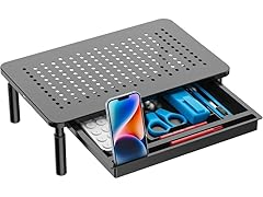 WALI Computer Monitor Stand with Storage