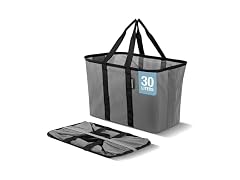 CleverMade EcoBasket 30L Collapsible Tote Basket 3 Pack