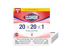 20x20x1 Air Filter MERV 8 4pk