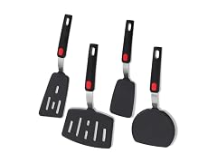 Wiztoynia Silicone Spatula Turners, 4pc