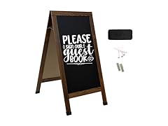 Sunnydaze A-Frame Magnetic Chalkboard