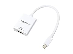 Amazon Basics Mini DisplayPort to HDMI Adapter, White