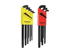 Bondhus 20599 0.050-3/8" & 1.5-10mm Hex Key2pk