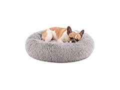NEWBULIG 30.7x30.7 Inch Donut Dog Bed
