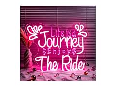 Whfobfe Positive Quote Neon Sign for Wall