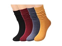 Galsang Women's Socks 4 Pairs, 5-9