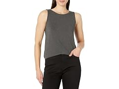 Amazon Essentials Tank Top, Charcoal Heather (XS)