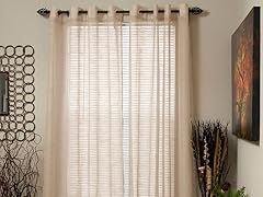 95" Mia Jacquard Grommet Panel