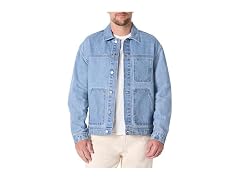 Amazon Essentials Men (S) Rigid Denim Shacket
