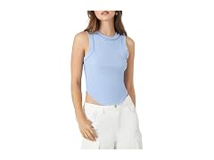 Forever 21 Cropped Curved-hem Tank Top