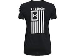UA New Women's Freedom Flag T-Shirt