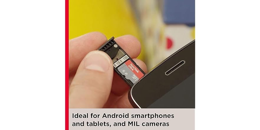 SanDisk 128GB Ultra MicroSDXC – 120MB/s, A1, Class 10, UHS-I – Scheda Di Memoria Per Smartphone, Tablet, Action Cam