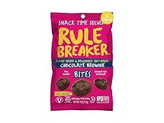 (6pk) Rule Breaker Snack Bites - Chocolate Brownie