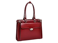 Winnetka Leather Ladies' 15.4" Briefcase w/ Sleeve