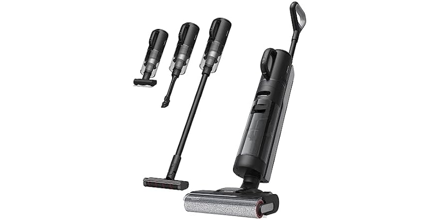 Dreame H12 Dual Smart Wet & Dry Vacuum, 4-in-1 Cordless Vacuum Mop Combo, Self-Cleaning with Hot Air Drying (New)