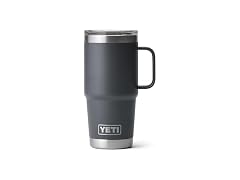 YETI Rambler 20oz Travel Mug, Charcoal