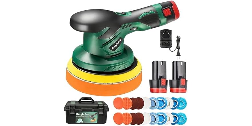 Rechargeable Car Buffer Polisher Kit
