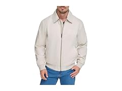 DOCKERS Men (3XL T) Micro Twill Golf Bomber Coat