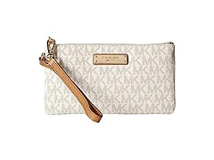 Michael Kors Wristlets Medium Wristlet Vanilla One Size (Open Box)