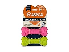ASPCA 2-Pack Spiky TPR Puppy Teether Bones