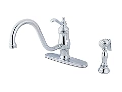 Kitchen Faucet w/ Sprayer, Chrome