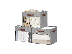 Roobyl Storage Baskets with Clear Window
