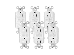 Legrand Radiant 15 Amp 125-Volt Decorator Duplex Outlet