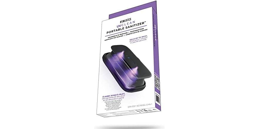 Homedics UV Clean Phone Sanitizer - Fast Germ Ecuador