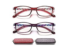 Women's Blue Light Reading Glasses 2-PK
