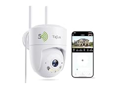 TIEJUS 2.4G/5G Security Camera Outdoor