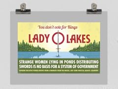 You Don't Vote for Kings 16" x 20" Matte Poster