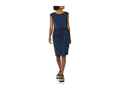 Amazon Essentials Women (XL) Cap Boat-neck Dress
