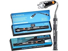 VIBELITE Extendable Magnetic Flashlight