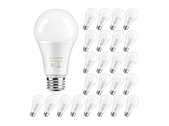TOBUSA 24-Pack A19 LED Light Bulbs 5000K