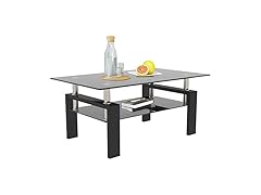 DKLGG Glass Coffee Table