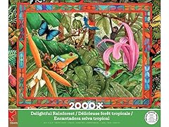 Delightful Rainforest 2000Pc Puzzle