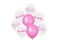 White Pink Bride Balloons - 30PCS 